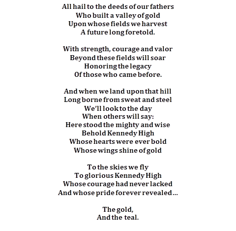 RFK Alma Mater 